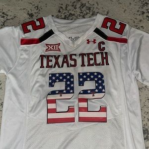 Texas tech football jersey under armor size medium men’s
